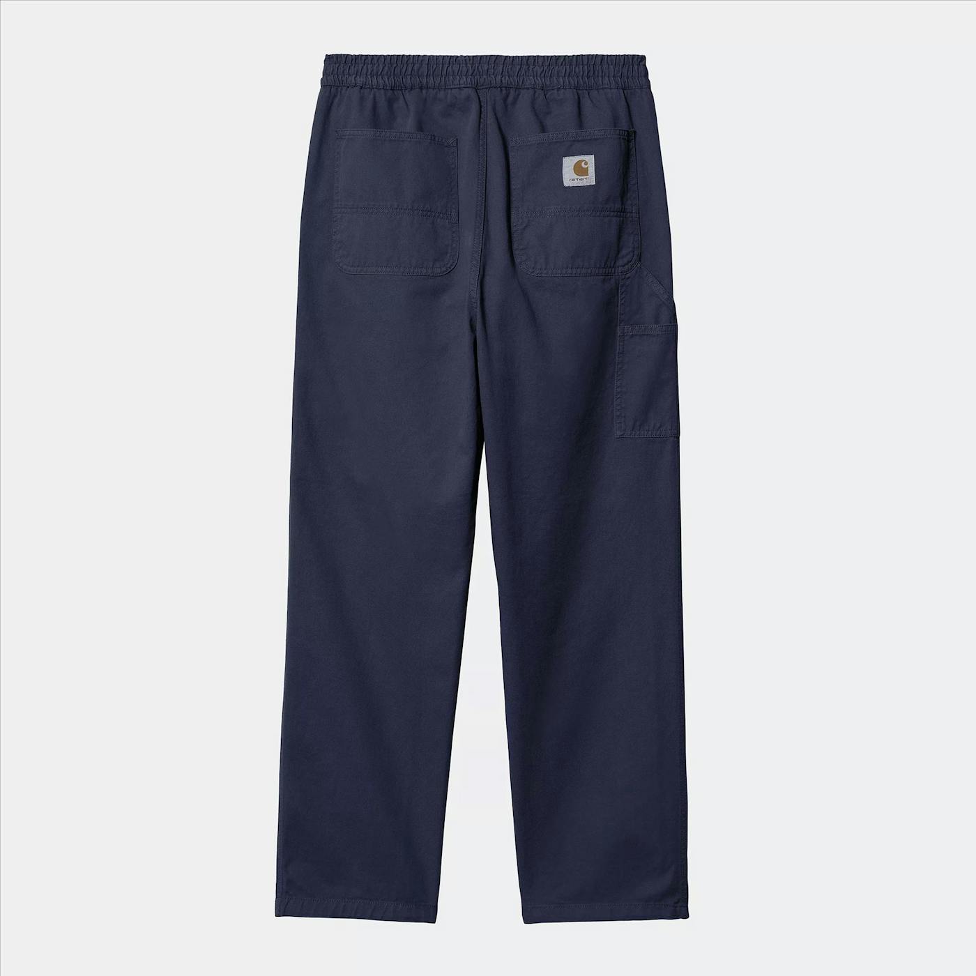 Carhartt WIP - Donkerblauwe Flint pant