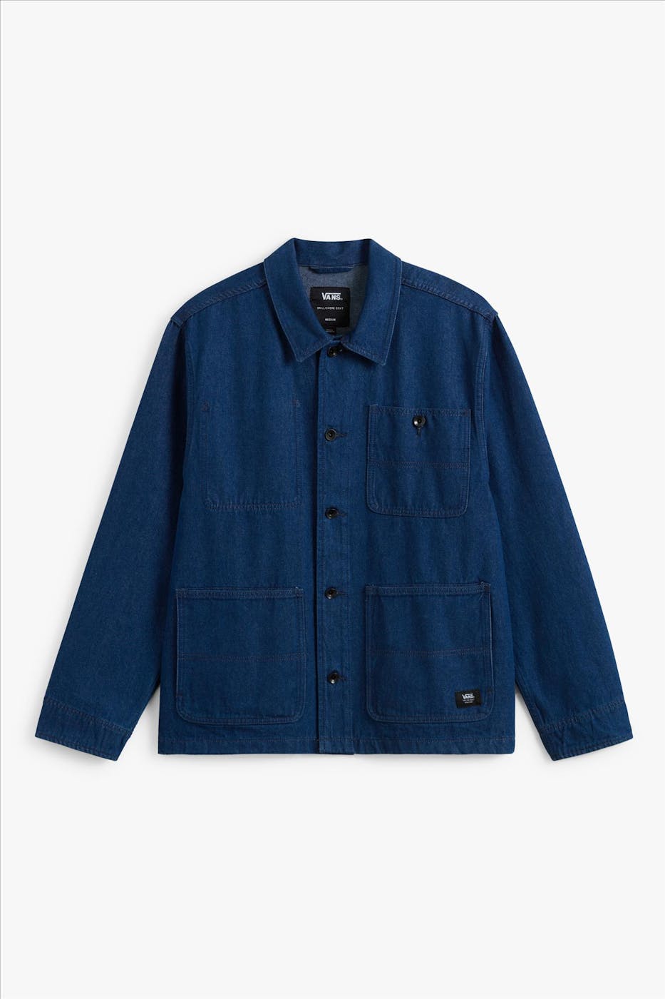 Vans - Donkerblauwe Drill Chore jeansvest