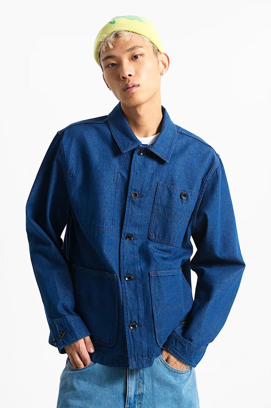 Vans - Donkerblauwe Drill Chore jeansvest