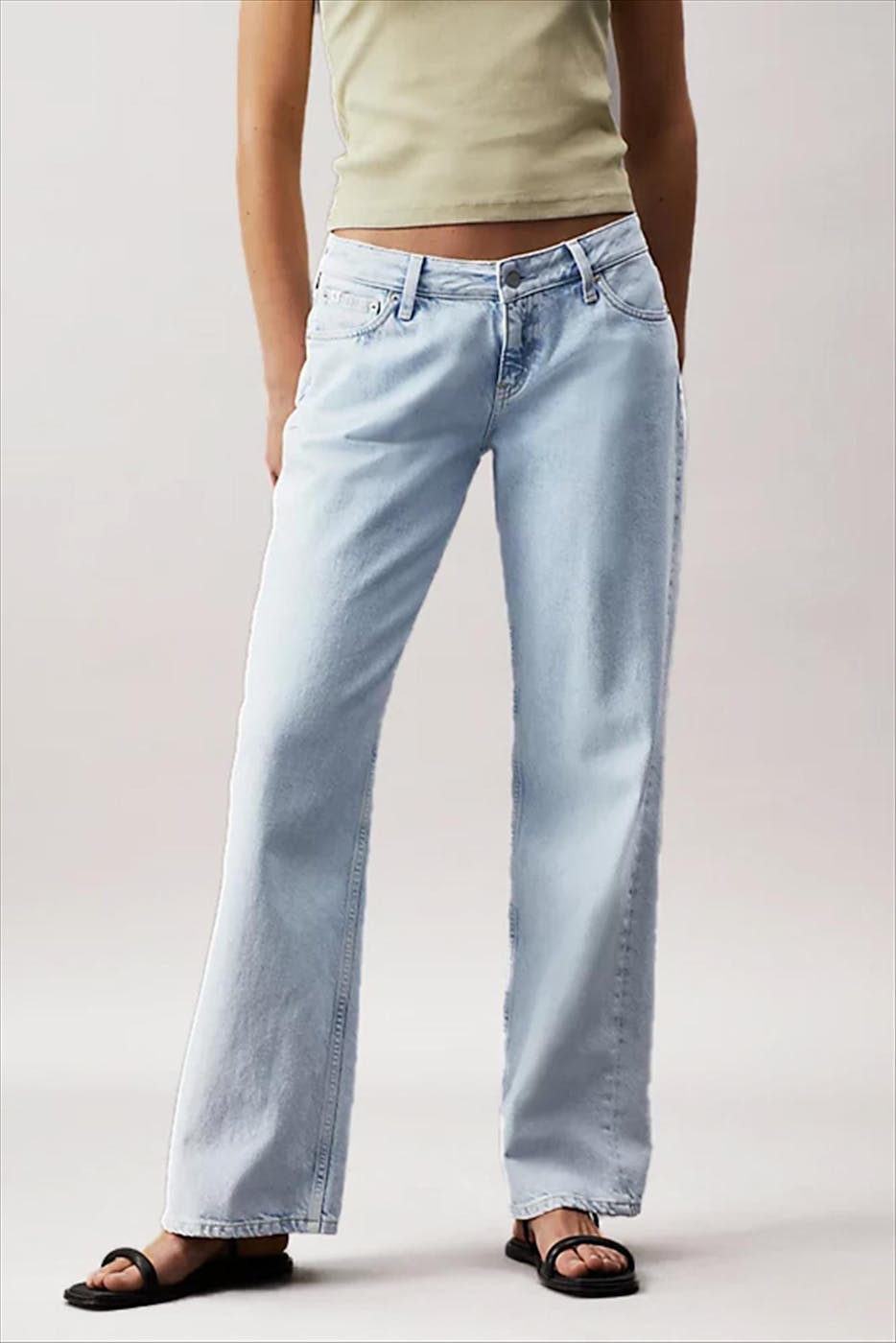Calvin Klein Jeans - Lichtblauwe Extreme baggy jeans