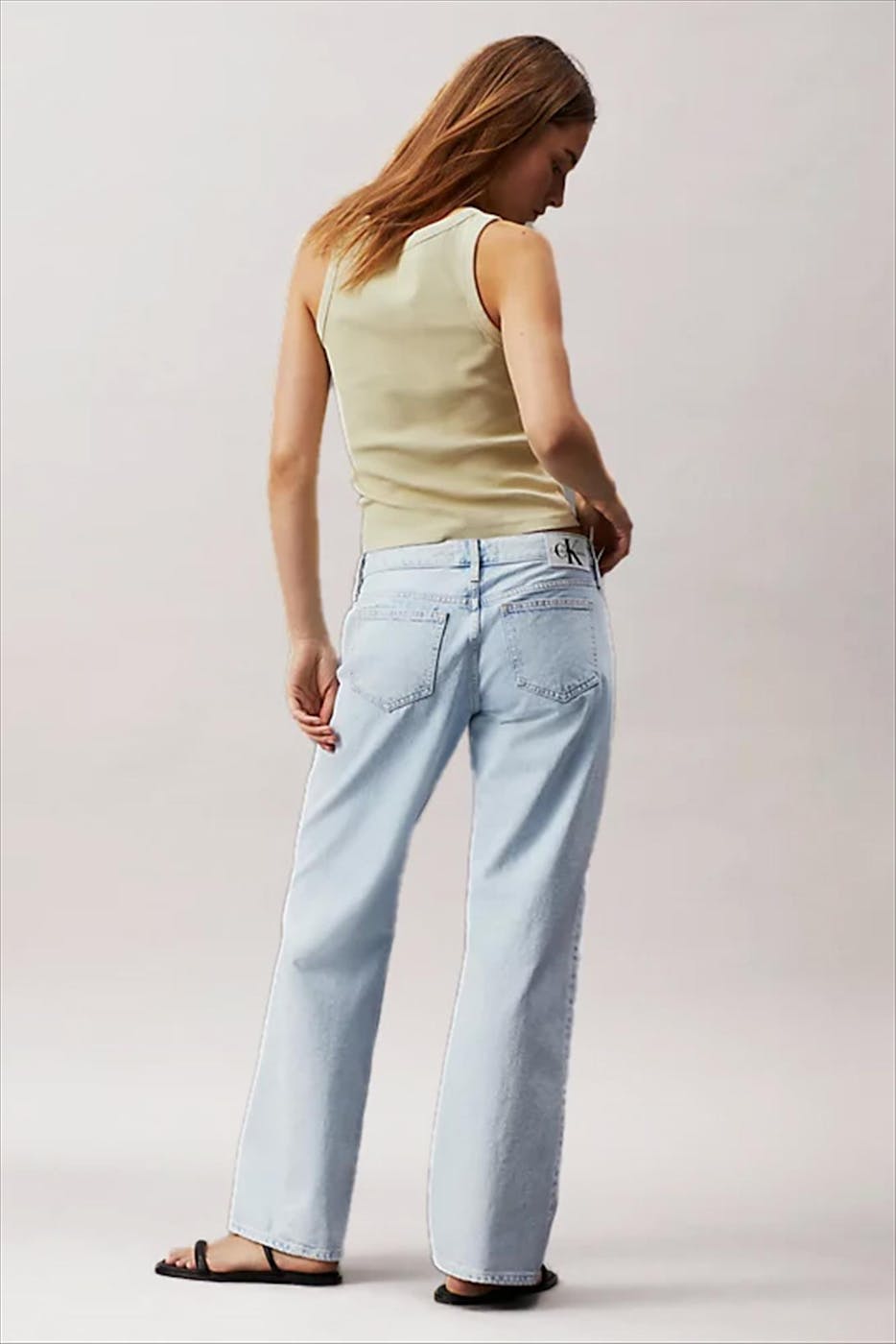 Calvin Klein Jeans - Lichtblauwe Extreme baggy jeans