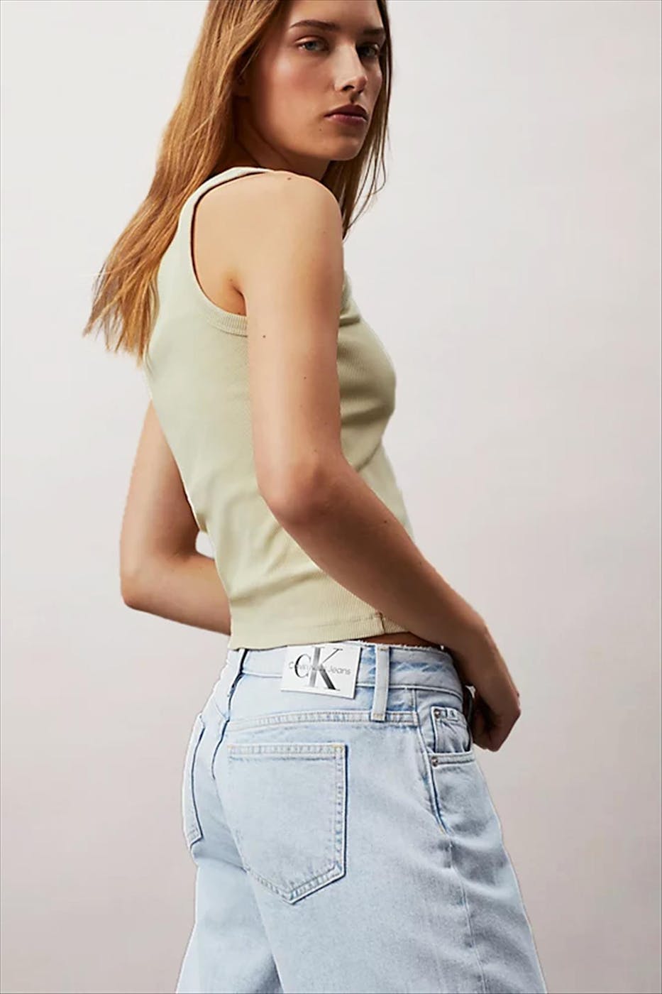 Calvin Klein Jeans - Lichtblauwe Extreme baggy jeans