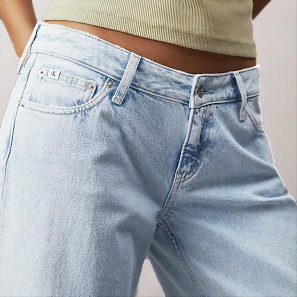 Calvin Klein Jeans - Lichtblauwe Extreme baggy jeans