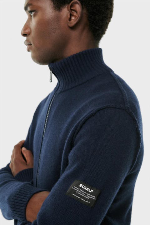 ECOALF - Donkerblauwe Leno trui