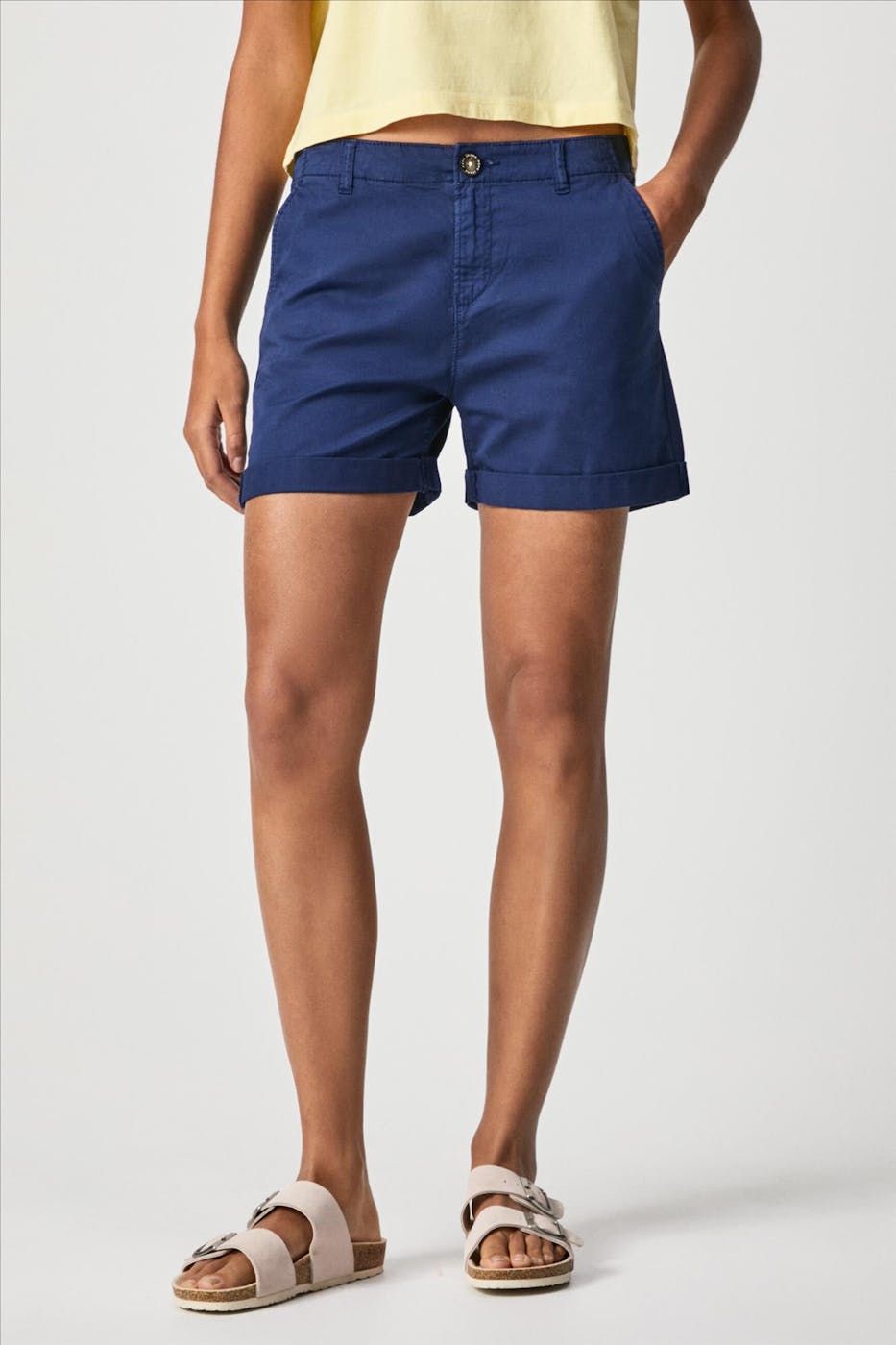 Pepe Jeans London - Blauwe Junie Chino short