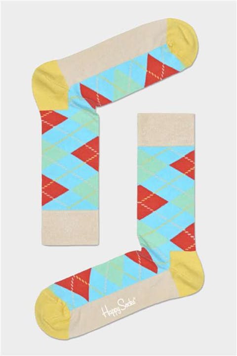 Happy Socks - Argyle - sokken - OLV blauw - maat 36-40