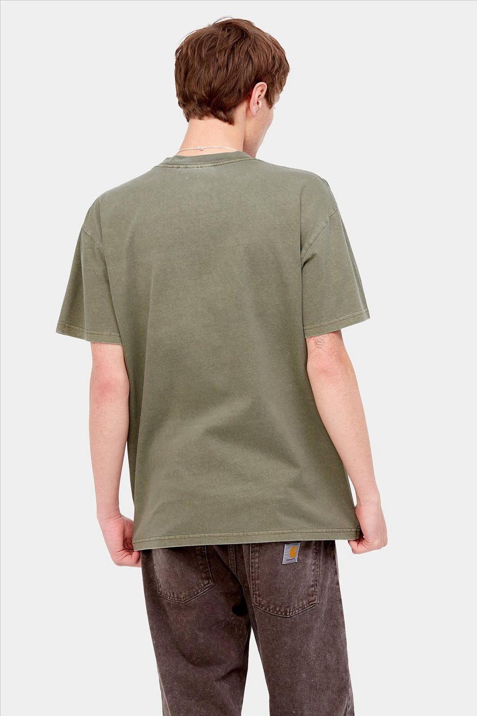Carhartt WIP - Groene Duster Pocket T-shirt