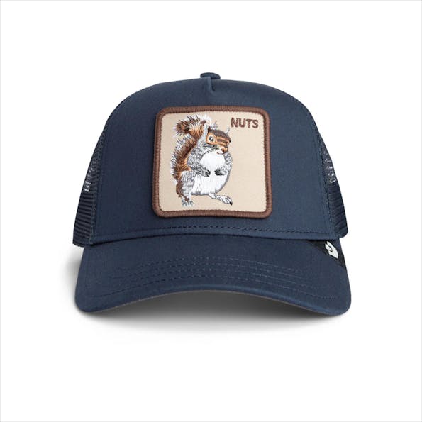 Goorin - Donkerblauwe Nuts pet
