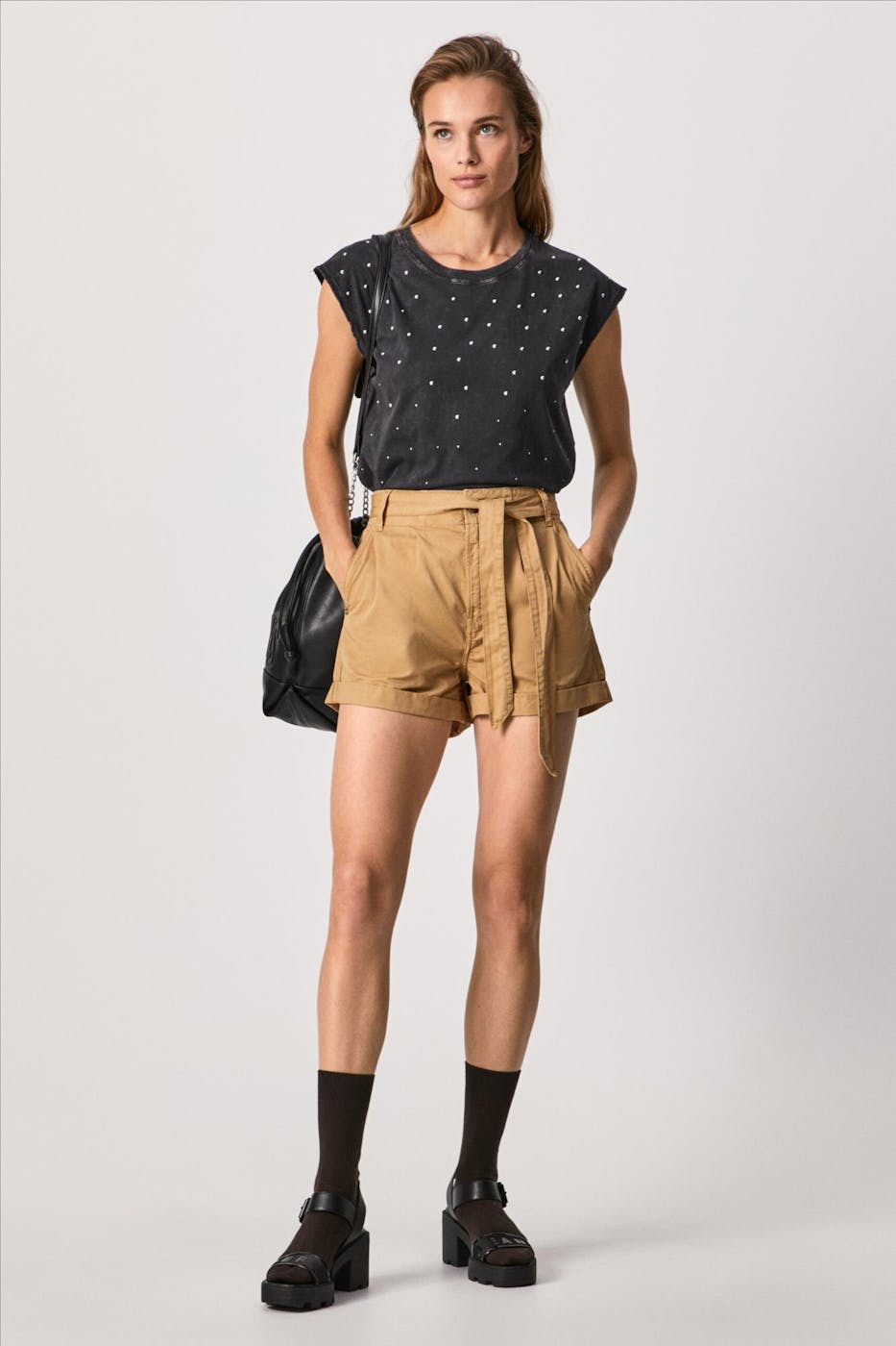 Pepe Jeans London - Bruine Kaylee short