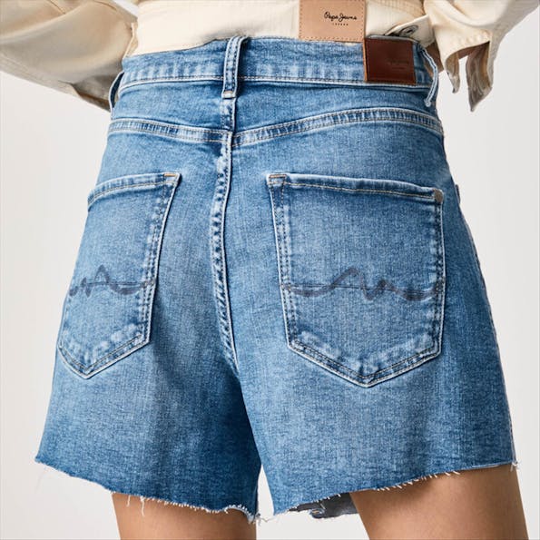 Pepe Jeans London - Lichtblauwe Rachel jeansshort