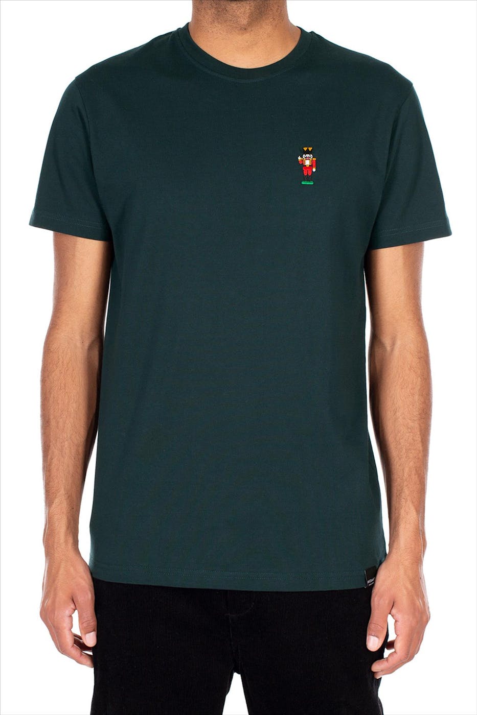 Iriedaily - Donkergroene Nutcrax T-shirt