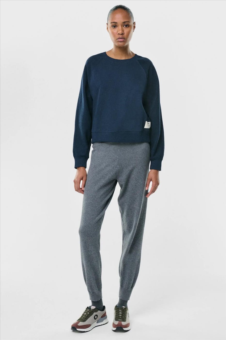 ECOALF - Donkerblauwe Shotta sweater