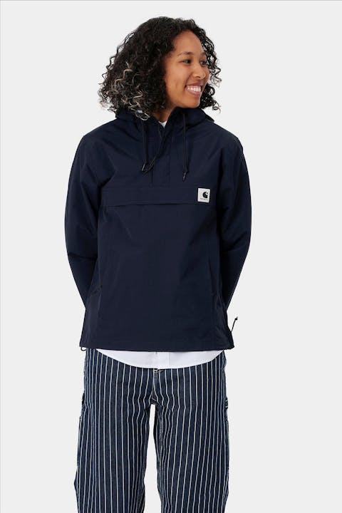 Carhartt WIP - Donkerblauwe Nimbus pullover jacket