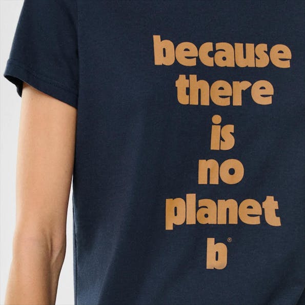 ECOALF - Donkerblauwe Ventie T-shirt