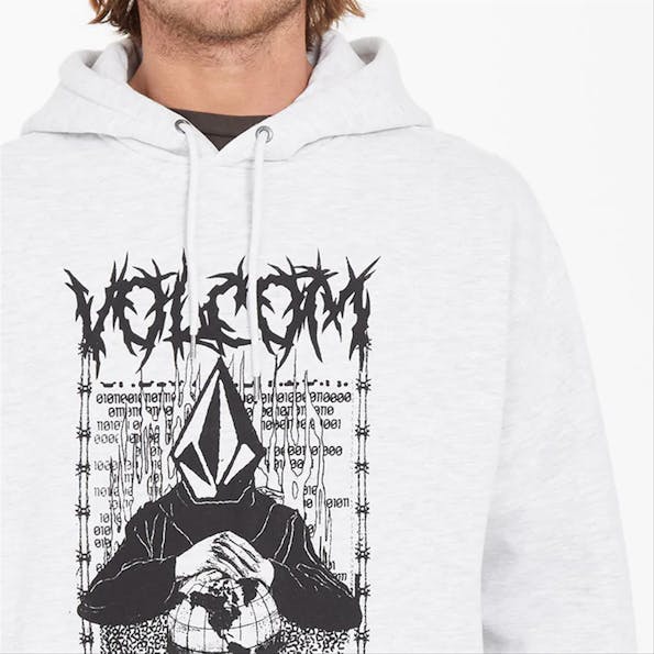 Volcom - Lichtgrijze Edener hoodie