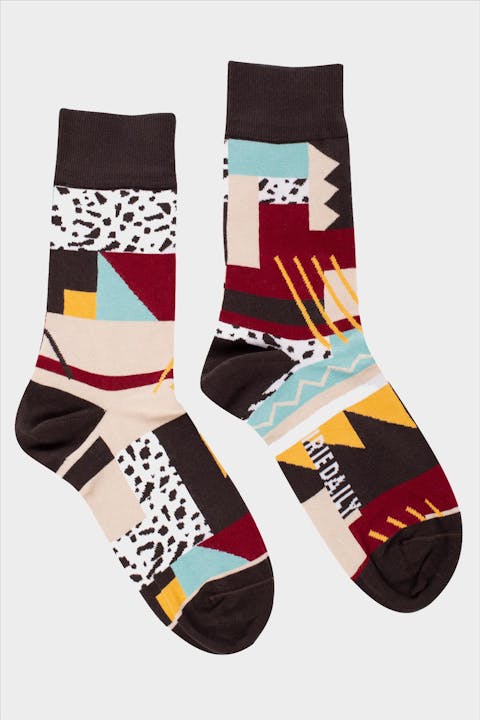 Iriedaily - Multicolour Crazy Fresh sokken, maat: 39-42