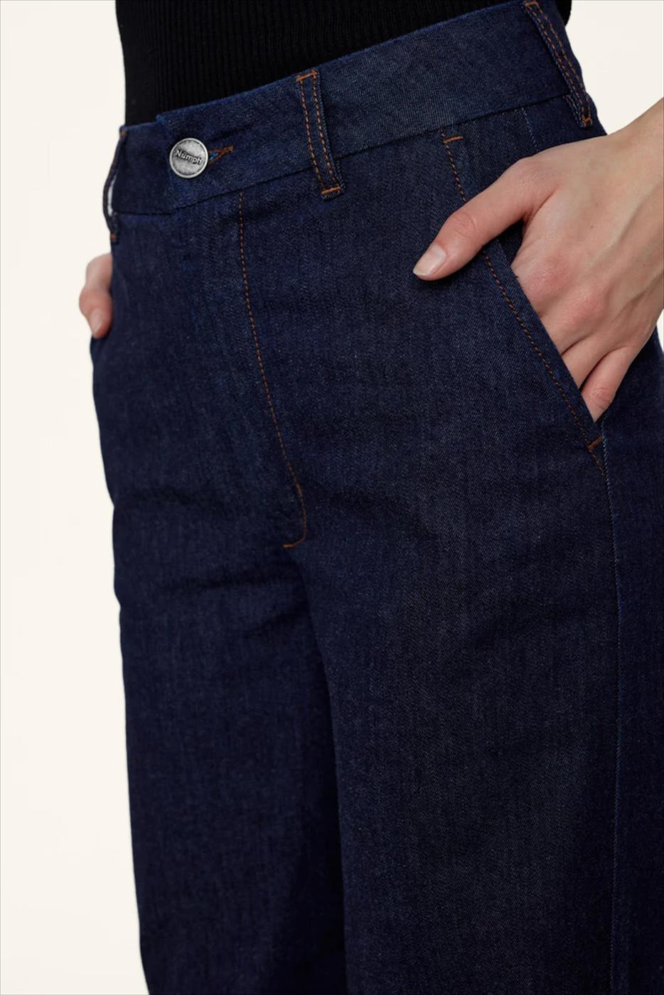 Nümph - Donkerblauwe Amber jeans
