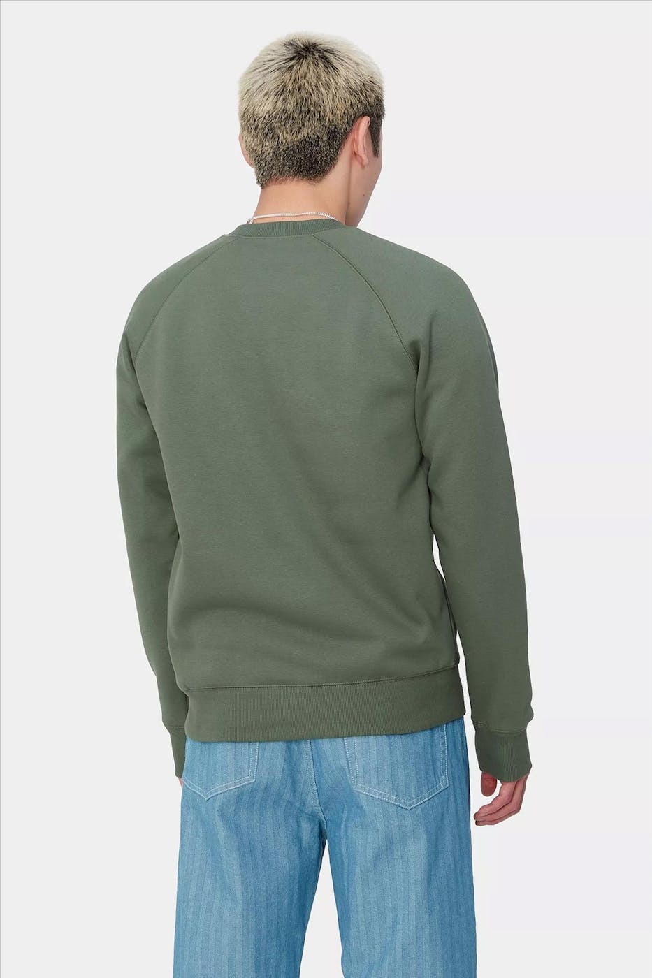 Carhartt WIP - Groene Chase sweater