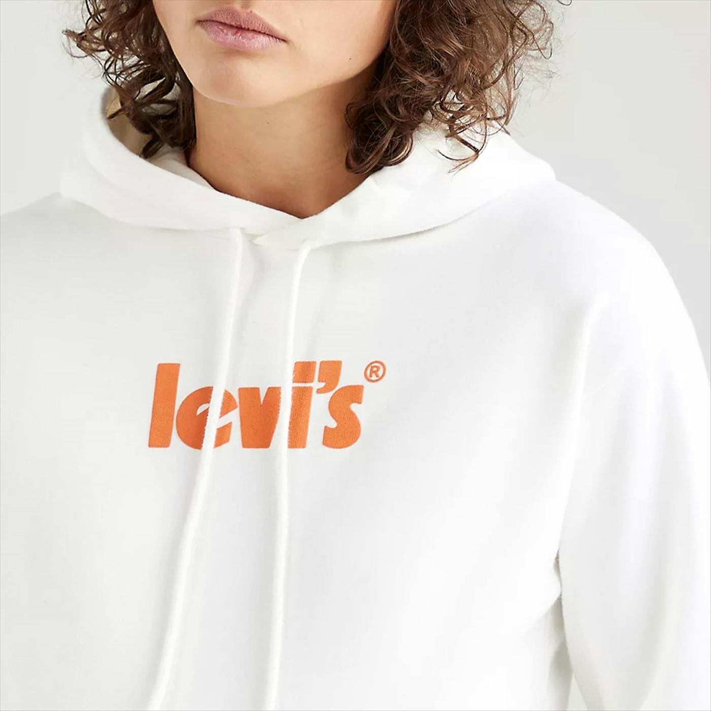 Levi's - Ecru Logo hoodie