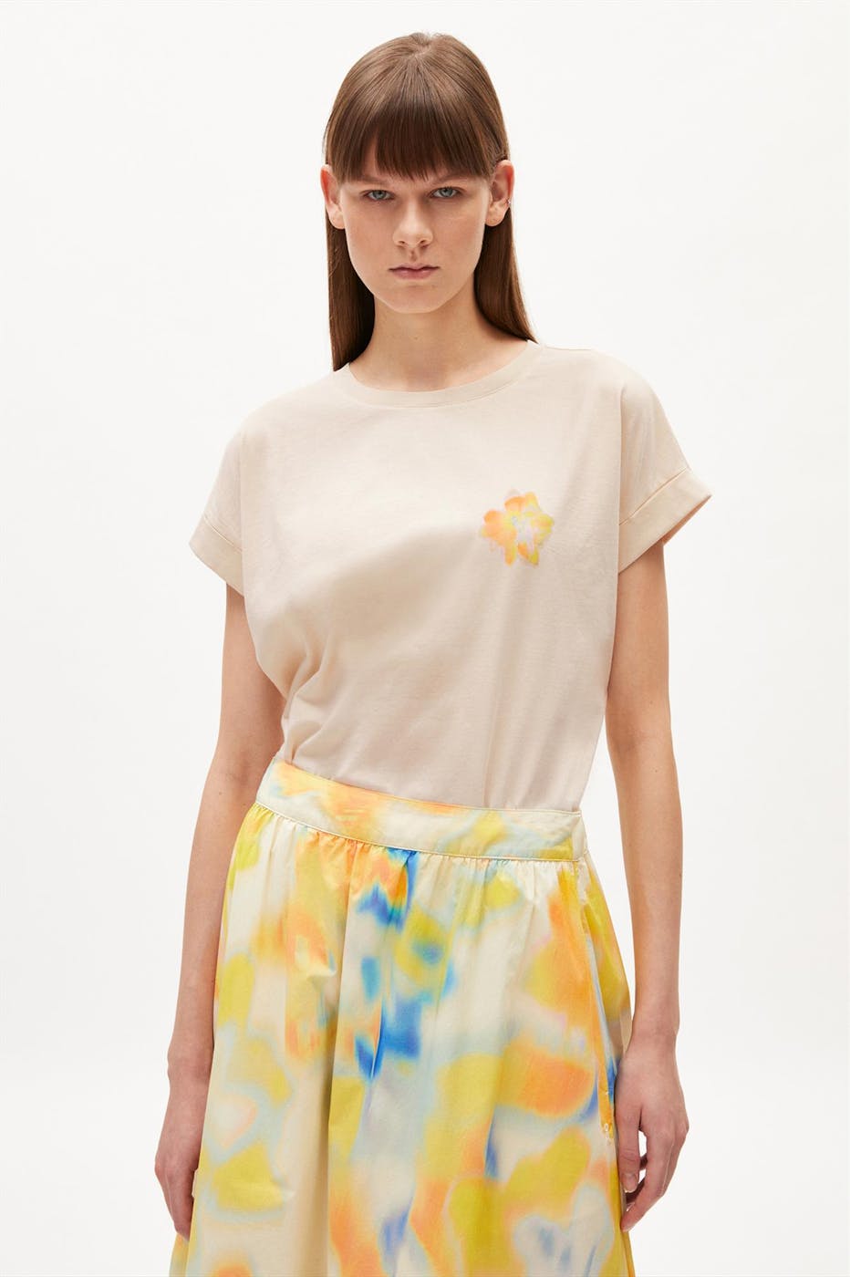 Armed Angels - Ecru Idaara Thermaal T-shirt