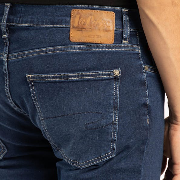 Lee Cooper - Intens donkerblauwe LC112ZP slim jeans