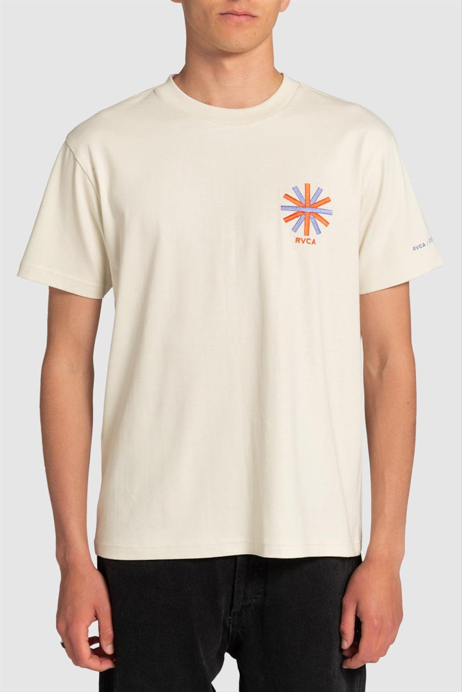 RVCA - Ecru Jesse Asterisk T-shirt