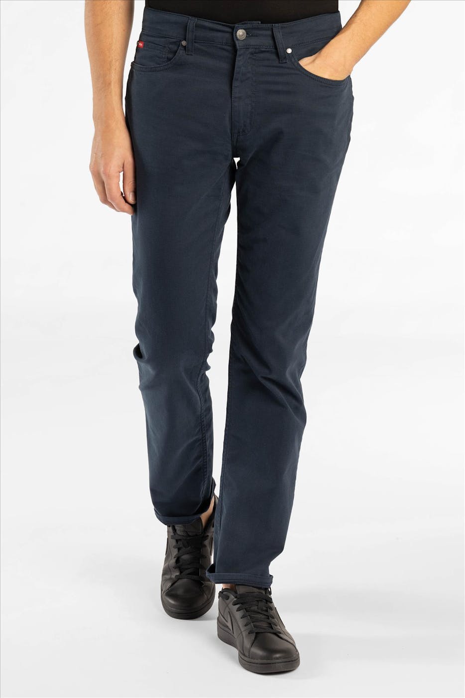 Lee Cooper - Donkerblauwe LC112ZP slim fit 5-pocket