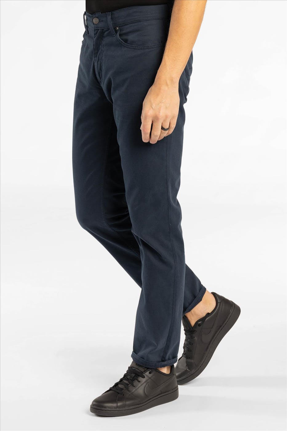 Lee Cooper - Donkerblauwe LC112ZP slim fit 5-pocket