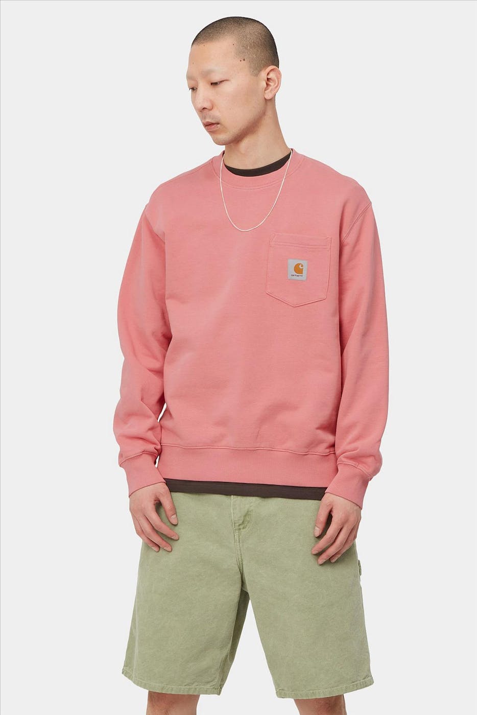 Carhartt WIP - Roze Pocket sweater