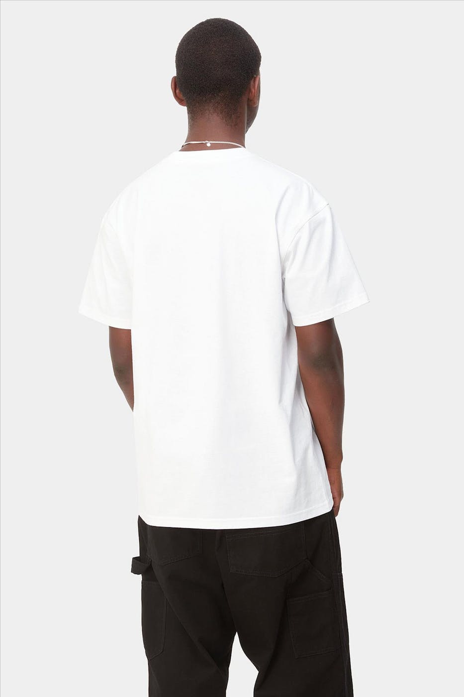 Carhartt WIP - Witte American Script T-shirt