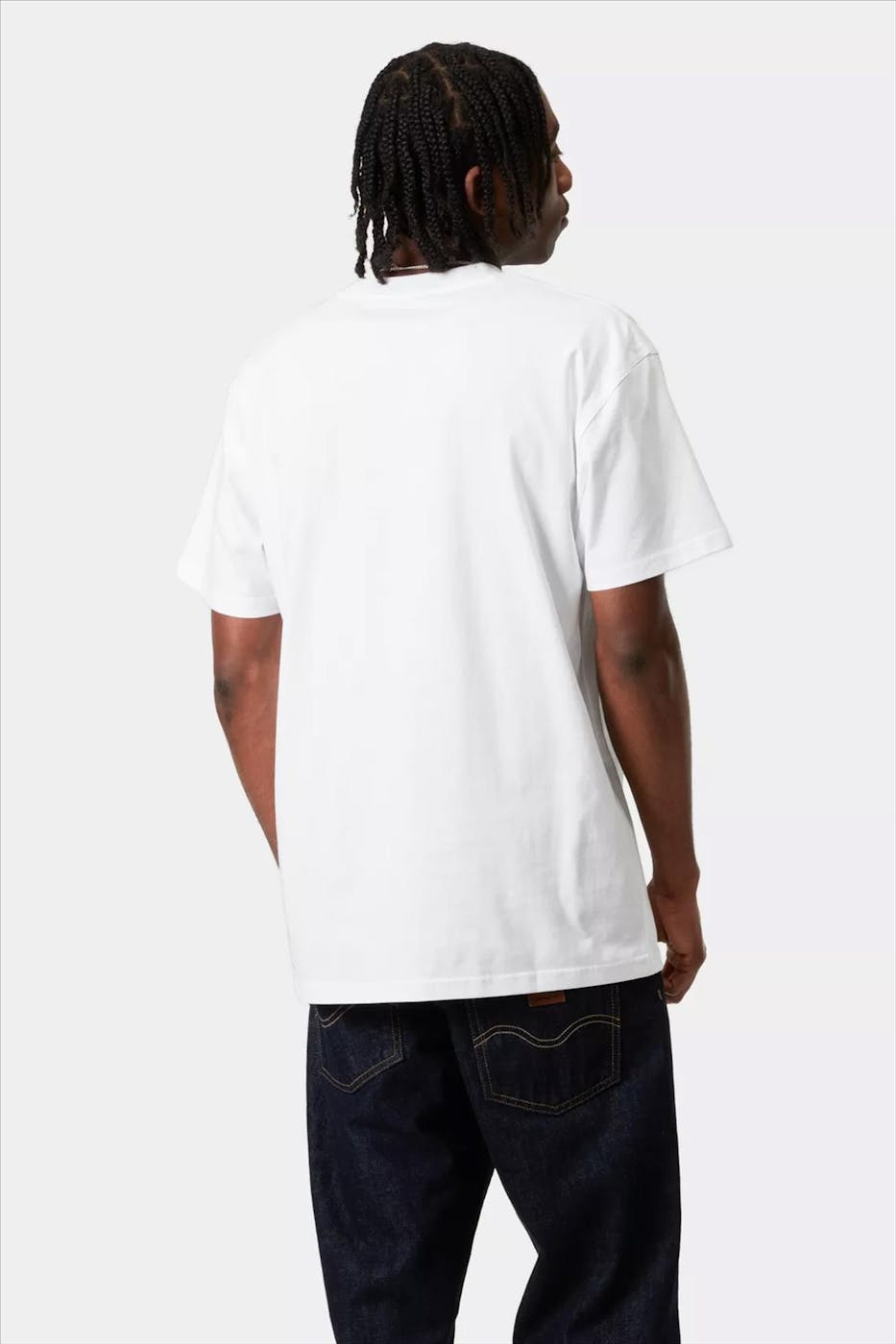 Carhartt WIP - Witte American Script T-shirt