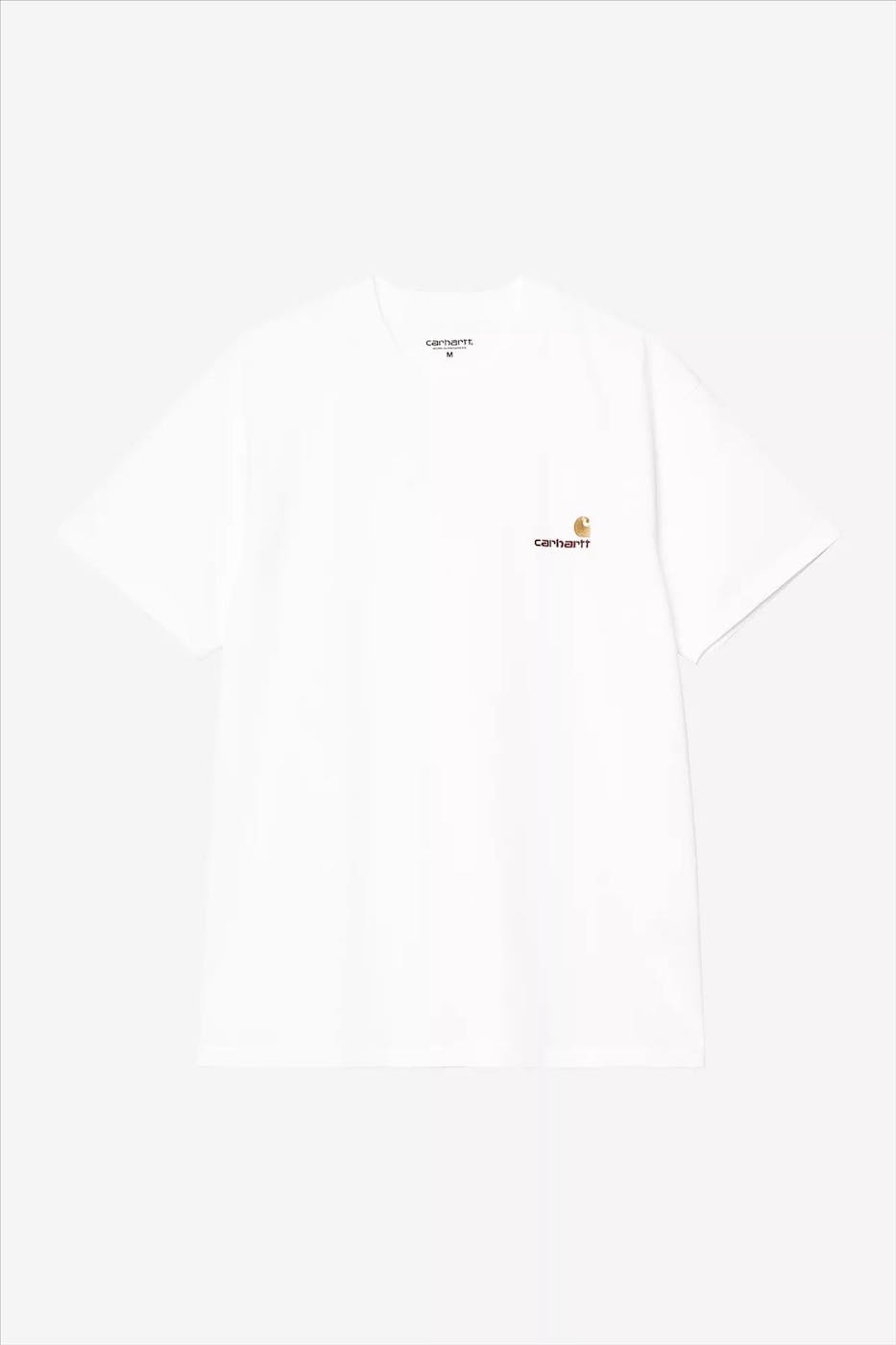 Carhartt WIP - Witte American Script T-shirt