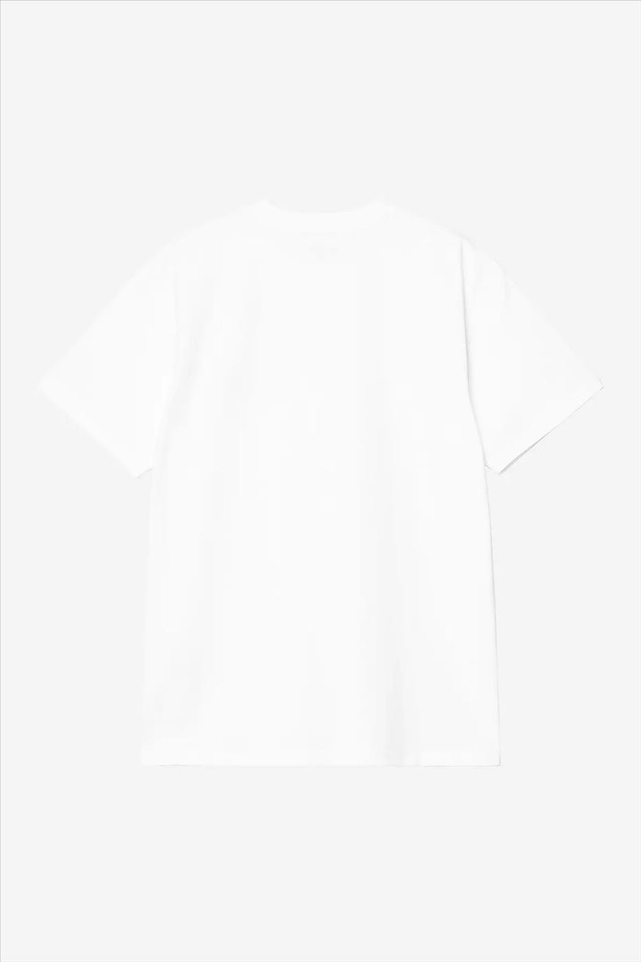 Carhartt WIP - Witte American Script T-shirt