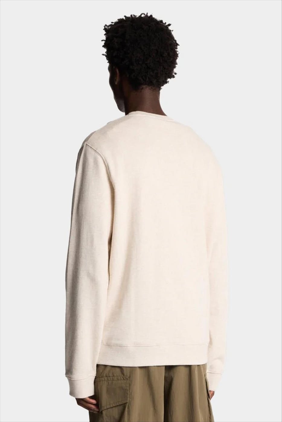 Lyle & Scott - Beige Heathered sweater