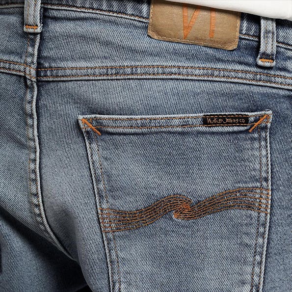 Nudie Jeans Co. - Blauwe Tight Terry skinny jeans