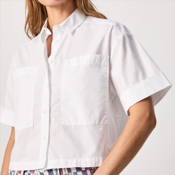 Pepe Jeans London - Witte Miucha blouse