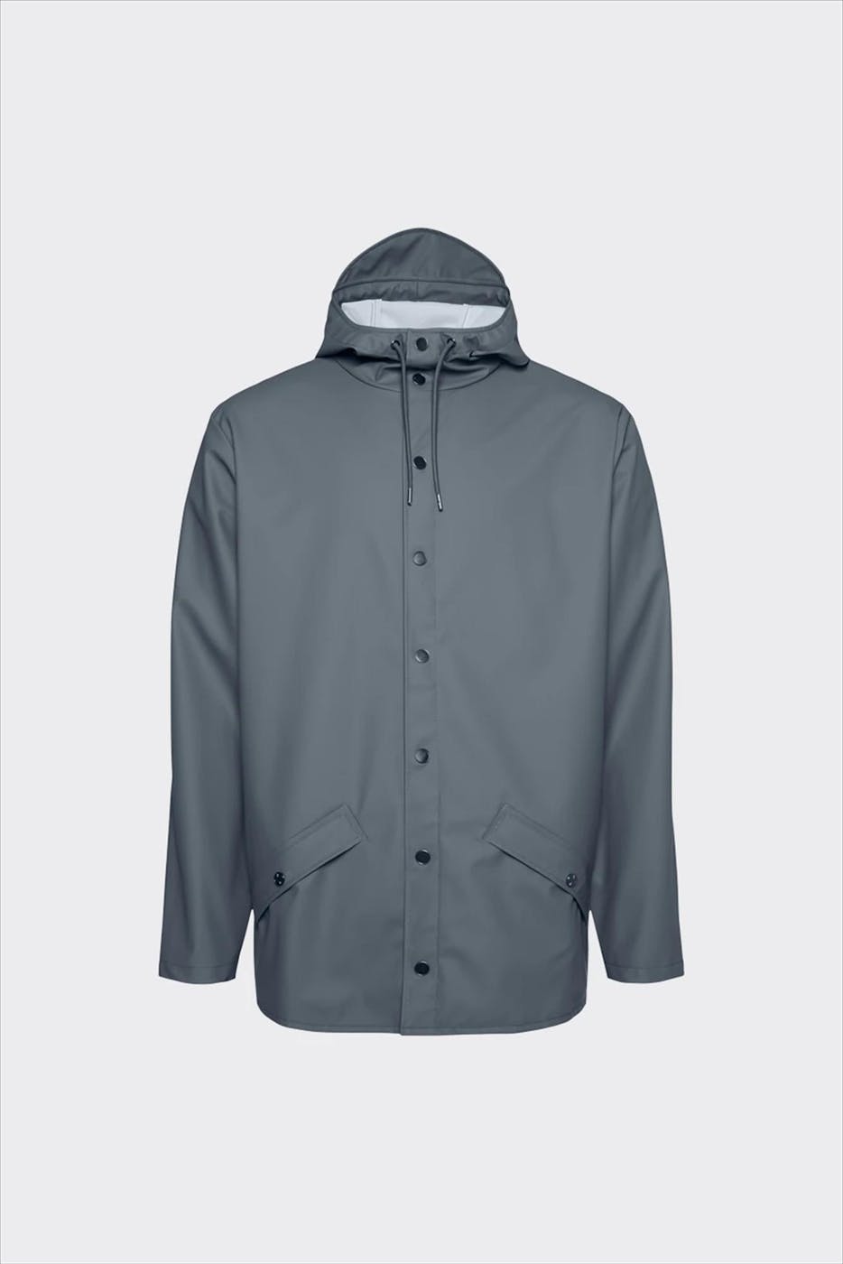 RAINS - Grijsblauwe Jacket regenjas