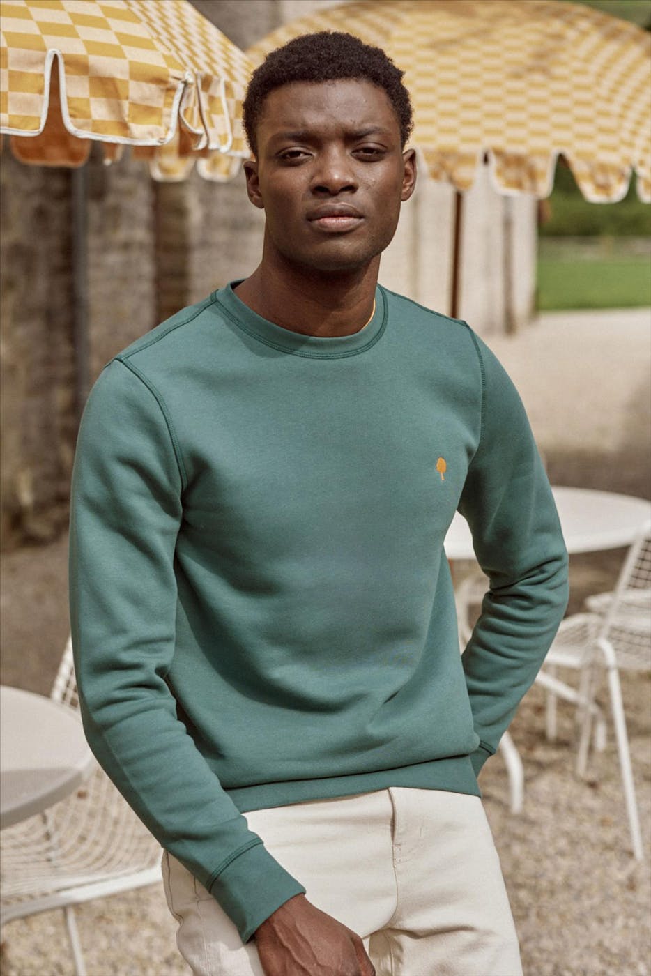 Faguo - Groene Donzy sweater