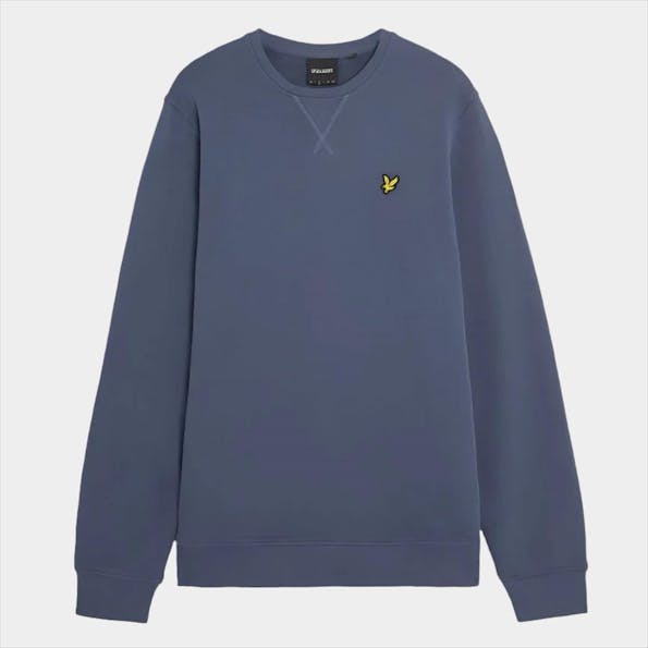 Lyle & Scott - Donkerpaarse Crew Neck sweater