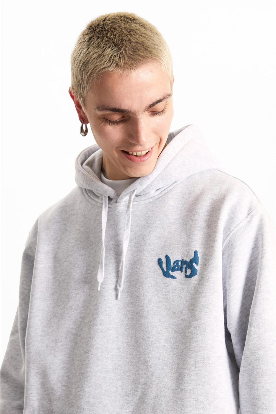 Vans - Lichtgrijze Evolve hoodie