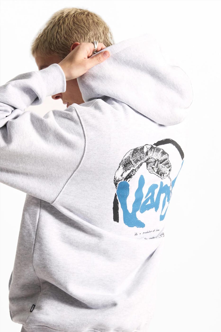 Vans - Lichtgrijze Evolve hoodie