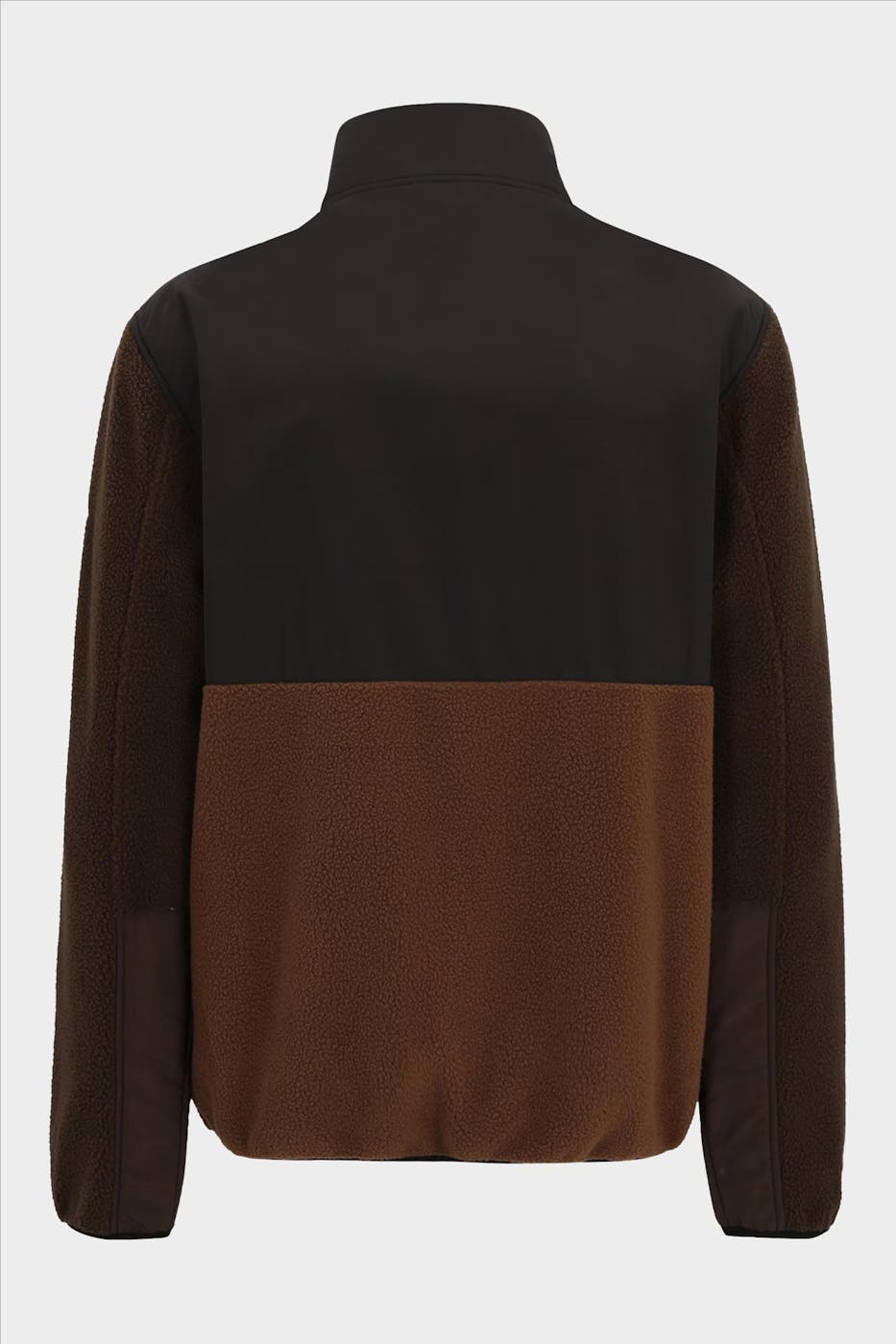Iriedaily - Donkerbruine Auf Deck Fleece jas