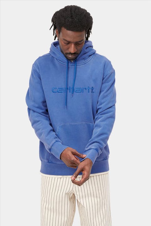 Carhartt WIP - Blauwe Hooded Duster sweater