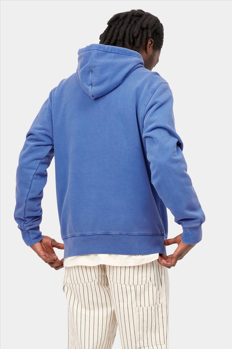 Carhartt WIP - Blauwe Hooded Duster sweater