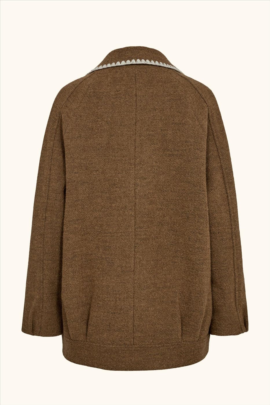 Nümph - Bruine Tikko mantel