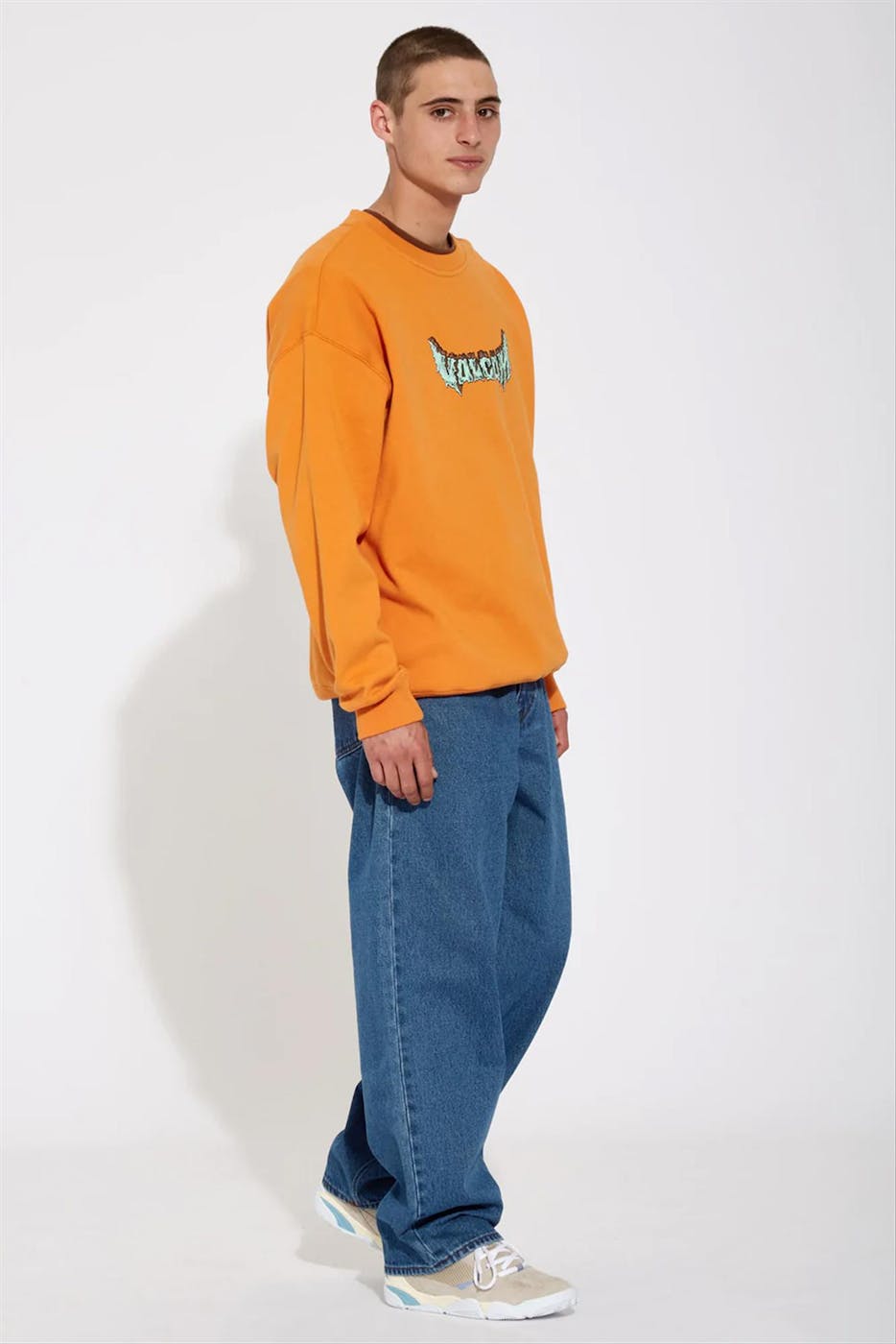 Volcom - Oranje Nofing Crew sweater