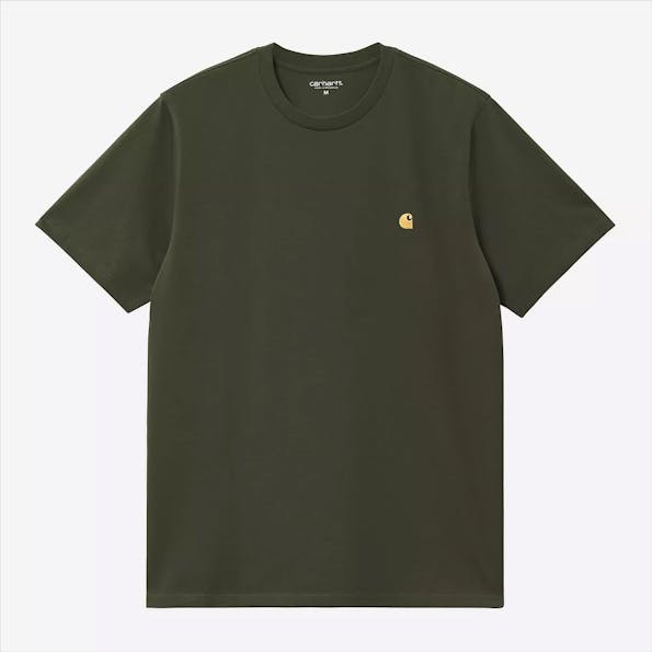 Carhartt WIP - Donkergroene Chase T-shirt