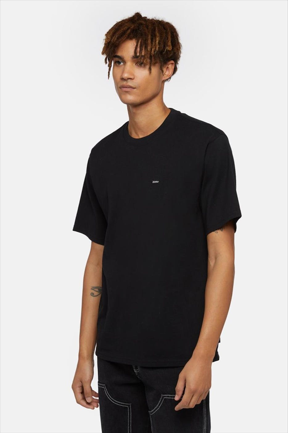 Dickies - Zwarte Clancy Heavyweight T-shirt