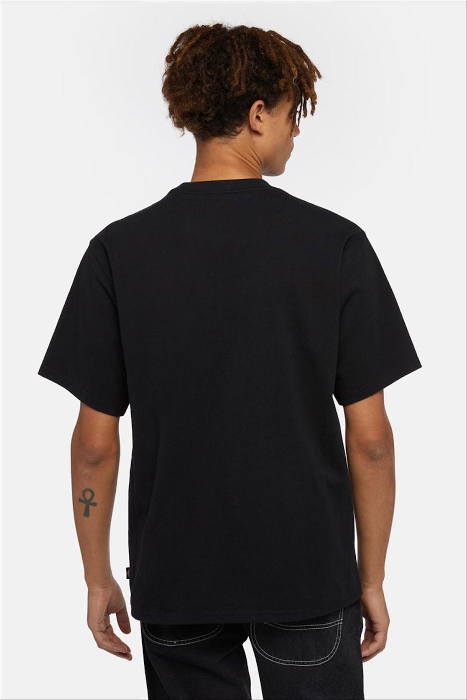Dickies - Zwarte Clancy Heavyweight T-shirt