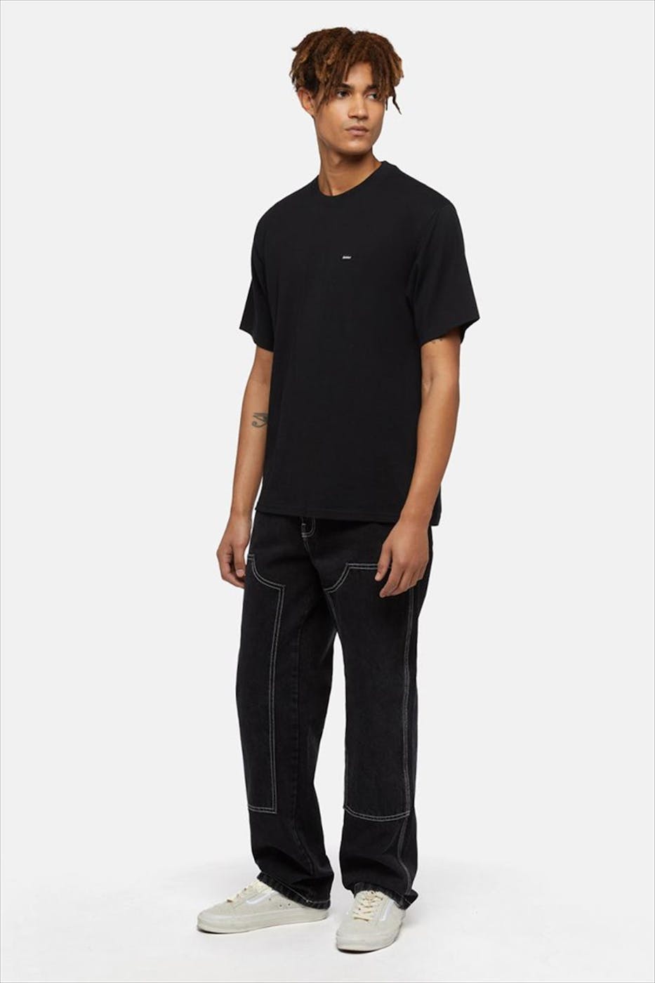 Dickies - Zwarte Clancy Heavyweight T-shirt